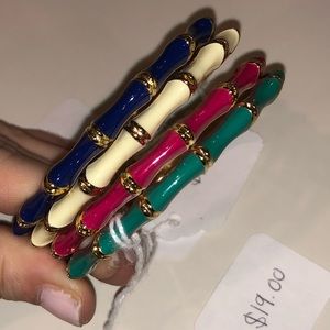 Stella and Dot bangle bracelets